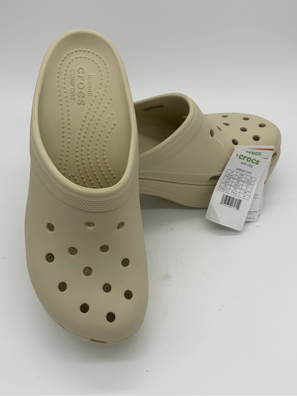CROCS Women’s Classic Clog - Sandstone Beige